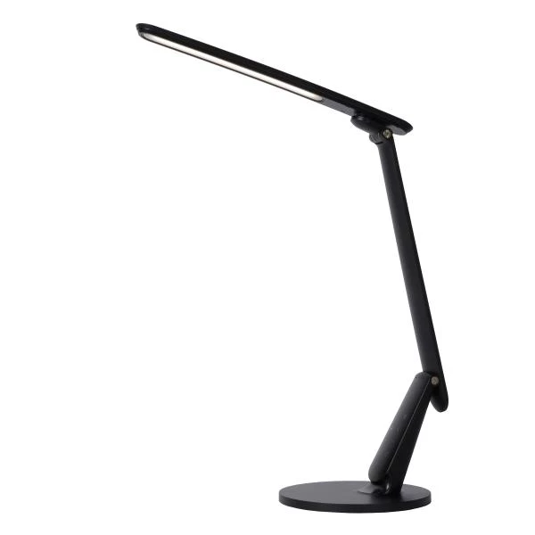 Lucide PRACTICO - Desk lamp - LED Dim. - 1x10W 2700K/6000K - With USB charging point - Black - detail 5